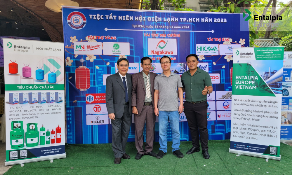 Entalpia Europe góp mặt tại tiệc tất niên của cộng đồng HVAC